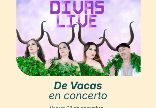 De Vacas súmase ao Nadal en Carballo cun concerto o venres 26 na carpa da Praza do Concello
