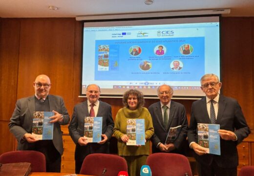 Goretti Sanmartín avoga pola proximidade para garantir a seguranza alimentaria na presentación do informe anual do Eixo Atlántico