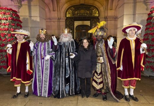 Máis de 125.000 persoas saíron á rúa para ver a Cabalgata de Reis