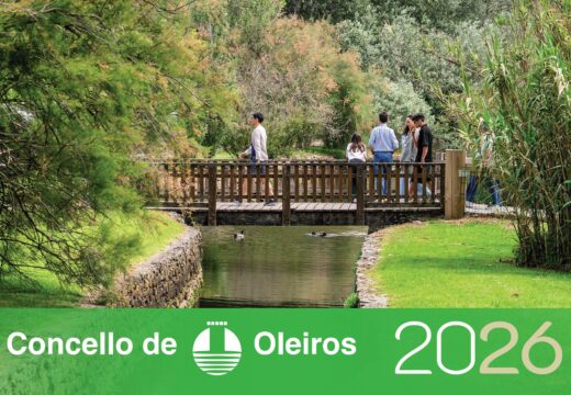O calendario municipal de 2026 convida a camiñar con frases reflexivas e fotos da paisaxe peonil de Oleiros