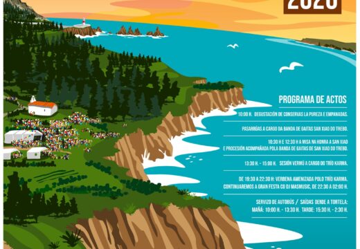 Cariño prepárase para celebrar a tradicional Romaría a San Xiao do Trebo este sábado