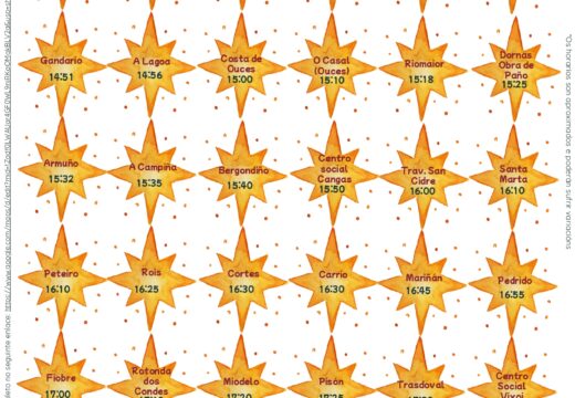 Cabalgata Reis 2026 en Bergondo