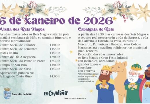 Cabalgata 2026 en Miñpo