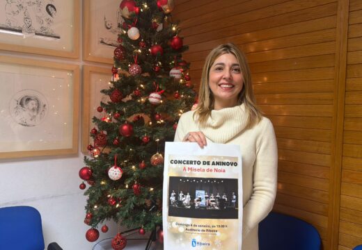 A Misela ofrecerá un concerto de Aninovo no novo Auditorio municipal de Ribeira
