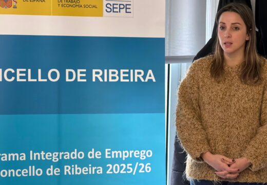 O Programa Integrado de Emprego de Ribeira imparte o curso de condución de carretillas elevadoras
