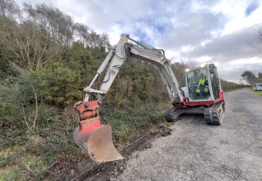 San Sadurniño acomete as últimas obras viarias financiadas polo POS+ do ano pasado