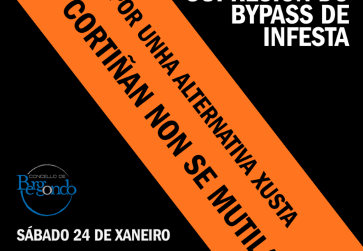 O Concello convoca a cuarta manifestación contra o proxecto de supresión do baipás de Infesta