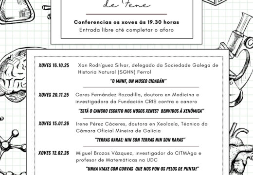 Cunha conferencia do investigador do CITMAga e profesor de Matemáticas da UDC Miguel Brozos continúa este xoves o ciclo Contando Ciencia