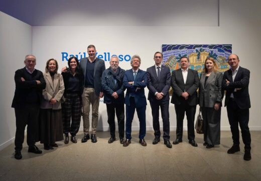 López Campos erixe a traxectoria artística de Raúl Velloso como exemplo da arte galega que se proxecta ao Mundo “innovando e arriscando desde a tradición”