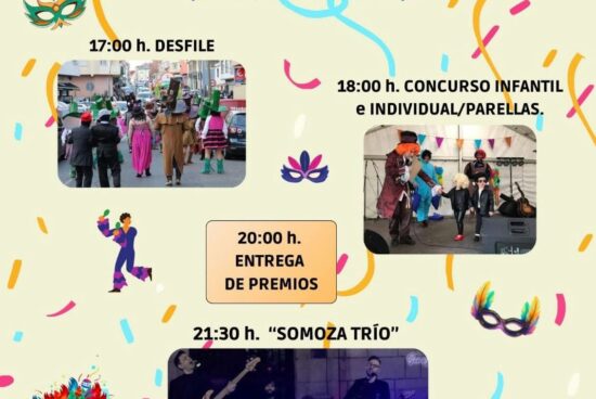 Carral repartirá preto de 2.500 euros en premios no seu tradicional concurso de disfraces