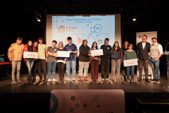 A Feira de Ideas premia a creatividade empresarial do alumnado dos centros de FP e ensino especial