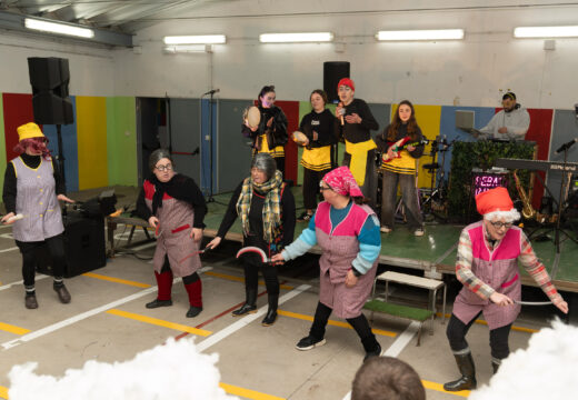 A banda do Saturnino leva o premio do Entroido de San Sadurniño