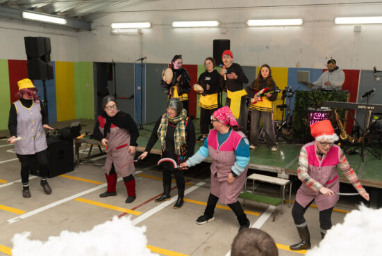 A banda do Saturnino leva o premio do Entroido de San Sadurniño