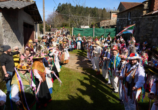 Paderne aviva un ano máis o único Entroido tradicional do territorio das Mariñas, o de Samede