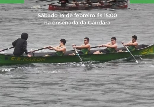 Narón cita a máis de 500 remeiros na enseada da Gándara coa III Bandeira de Bateis
