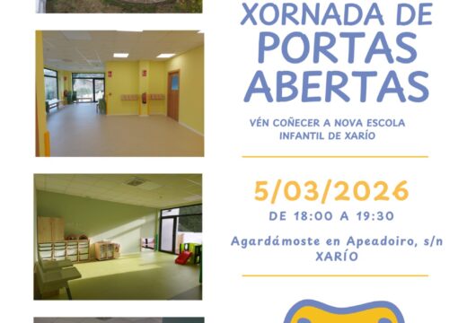 Xornadas portas abertas nova escola infantil de Xarío