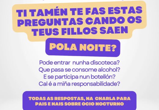 O Concello de Carballo organiza un ciclo de charlas sobre ocio nocturno para promover a información, o respecto e a convivencia
