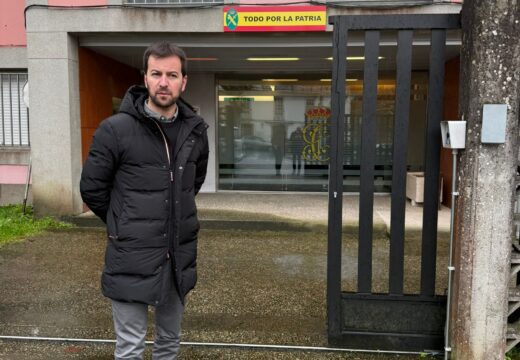 O alcalde reúnese ca Guardia Civil para estudar o modo de actuación ante os continuos actos contra patrimonio municipal