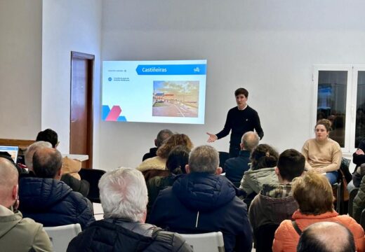 Barral destacou en Castiñeiras a mellora servizos para a parroquia acadando 680.000€ de investimento