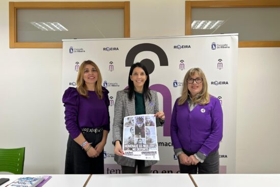 Ribeira sitúa a Volta Ciclista Feminina no centro da conmemoración do 8M