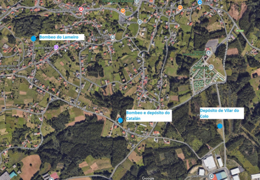 O Concello de Fene remata os traballos de mellora e dixitalización da rede de abastecemento