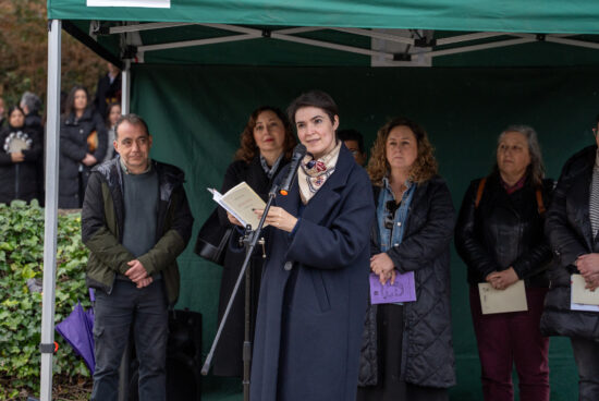 Bergondo rende unha emotiva homenaxe a Filomena Dato no centenario do seu falecemento