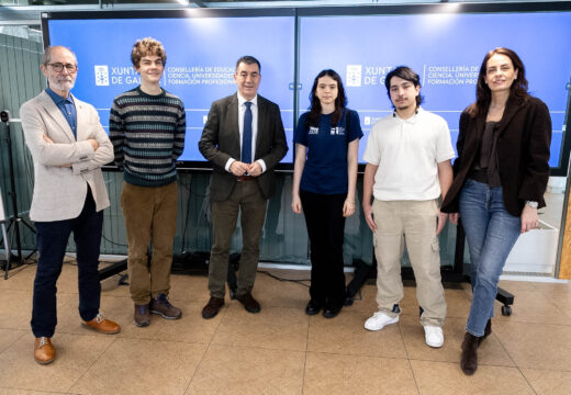 Román Rodríguez felicita aos alumnos galegos premiados na Olimpíada Matemática Española