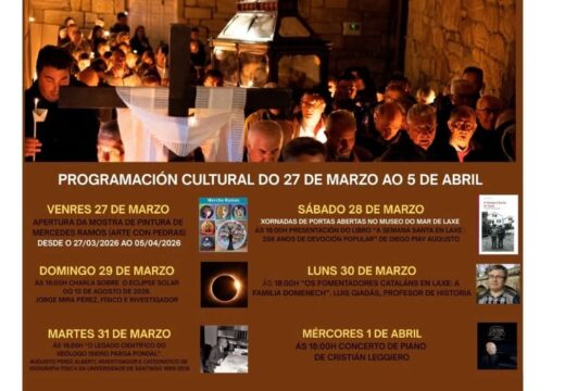 Laxe vive a súa Semana Santa cunha ampla programación cultural para todos os públicos
