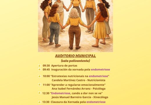 O Concello de Ribeira colabora con querEndo na visibilización da endometriose