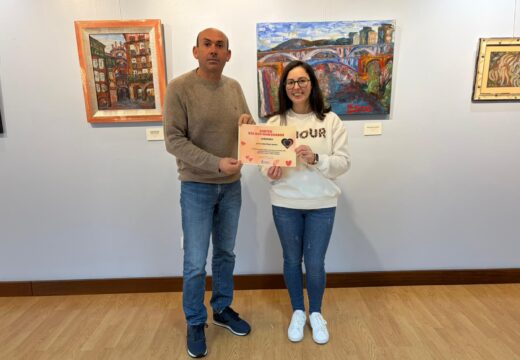 Alicia Martínez Muras, gañadora do concurso do Día dos Namorados 2026 en Ribeira