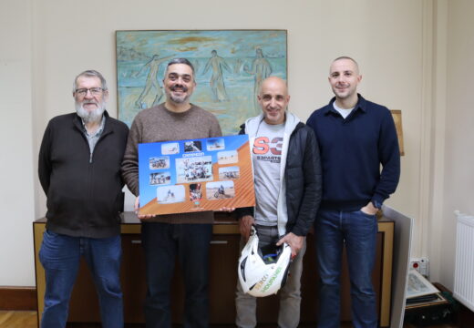 Visita de Fran Gómez Pallas