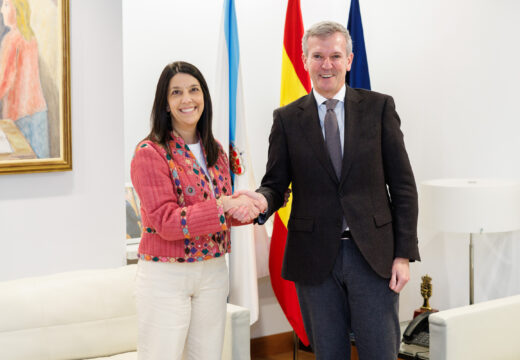 A alcaldesa mantivo unha reunión co xefe do executivo autonómico