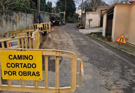 O Concello inicia as obras para renovar a rede de pluviais en Sobre a Igrexa, Guísamo