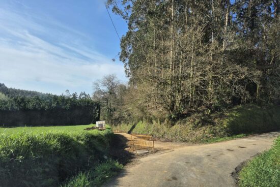 O Concello de Boqueixón inviste 27.000 € na mellora do saneamento, da recollida de pluviais e dun viario en Zaramacedo
