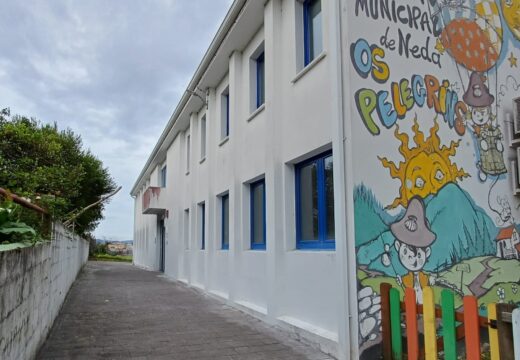 Neda activa este venres a preinscrición de novo alumnado da Escola infantil municipal para o curso 2026-2027