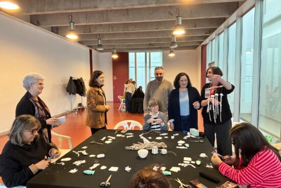 Belén do Campo pon en valor a artesanía galega na xornada “Oficios en acción” organizada pola Asociación Galega de Artesnáns (AGA)