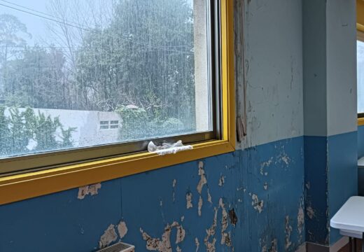O Concello reitera a urxencia das obras do comedor do colexio de Santa Cruz