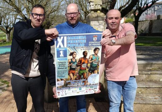 A XI Carreira Pedestre Popular do Concello de Frades volve figurar entre os cinco mellores circuítos da provincia da Coruña