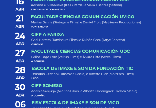 A Xunta difunde o audiovisual en galego entre o alumnado universitario e de formación profesional