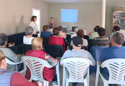 Gran participación veciñal na charla sobre tensión arterial celebrada en Abellá