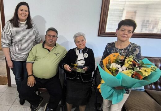 Visita a centenaria Dorinda Méndez