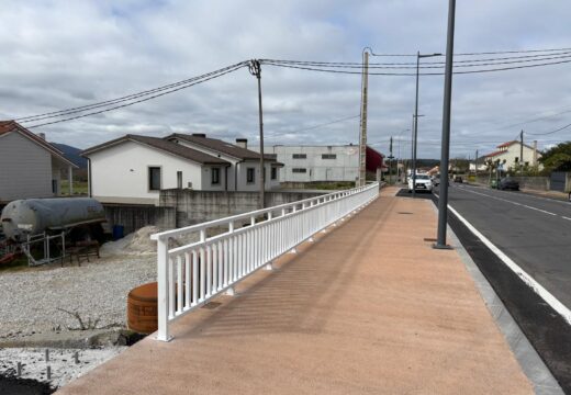 Ponteceso remata a obra de construción dunha senda peonil no núcleo de Pazos, cun orzamento de casi 350.000 euros