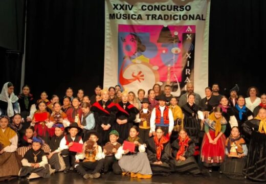 Máis de 260 persoas participarán o domingo no XXVI Concurso de Música Tradicional de Xiradela