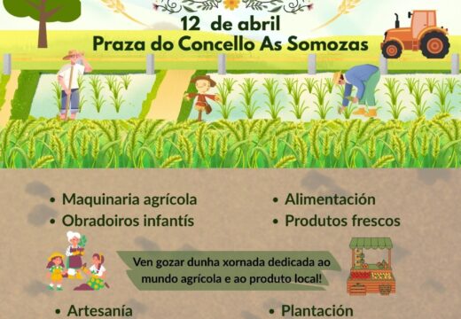 As Somozas celebrará o 12 de abril a súa II Feira Multisectorial Agrícola