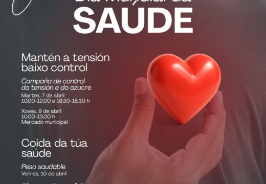 O Concello de Carballo conmemora o Día Mundial da Saúde cun programa de accións centradas na prevención a través da nutrición e da detección precoz