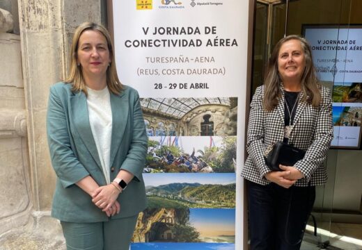 Míriam Louzao promociona o Rosalía de Castro nas Xornadas de conectividade aérea TURESPAÑA-AENA