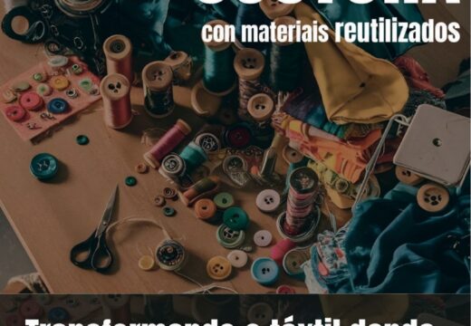 A Concellaría de Bibliotecas lanza o ciclo “Transformando o téxtil”, unha aposta pola sustentabilidade e a creatividade dende a costura