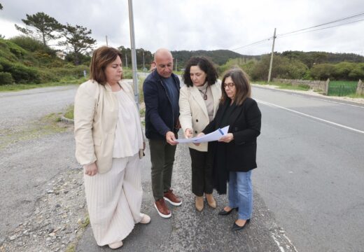 Belén do Campo anuncia un investimento de preto de 514.000€ para o reforzo do firme na AC-440 ao seu paso polo concello de Muxía