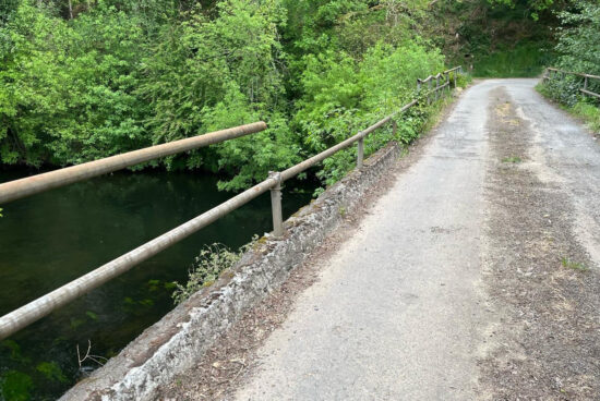 O BNG do Pino alerta do perigo de derrube da Ponte das Canizas