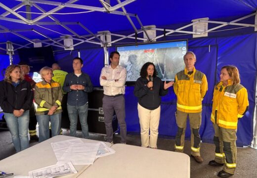 Belén do Campo participa nun simulacro de incendio forestal con afección á poboación para avaliar a coordinación dos servizos de emerxencia